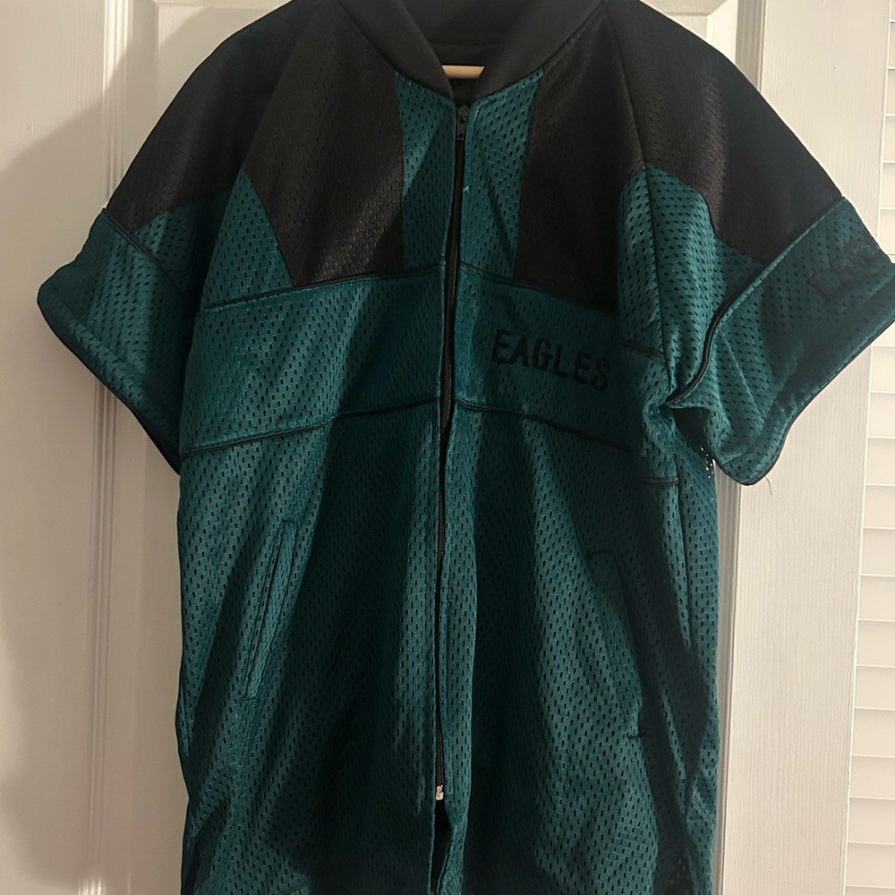 Green and Black Eagles Jacket
